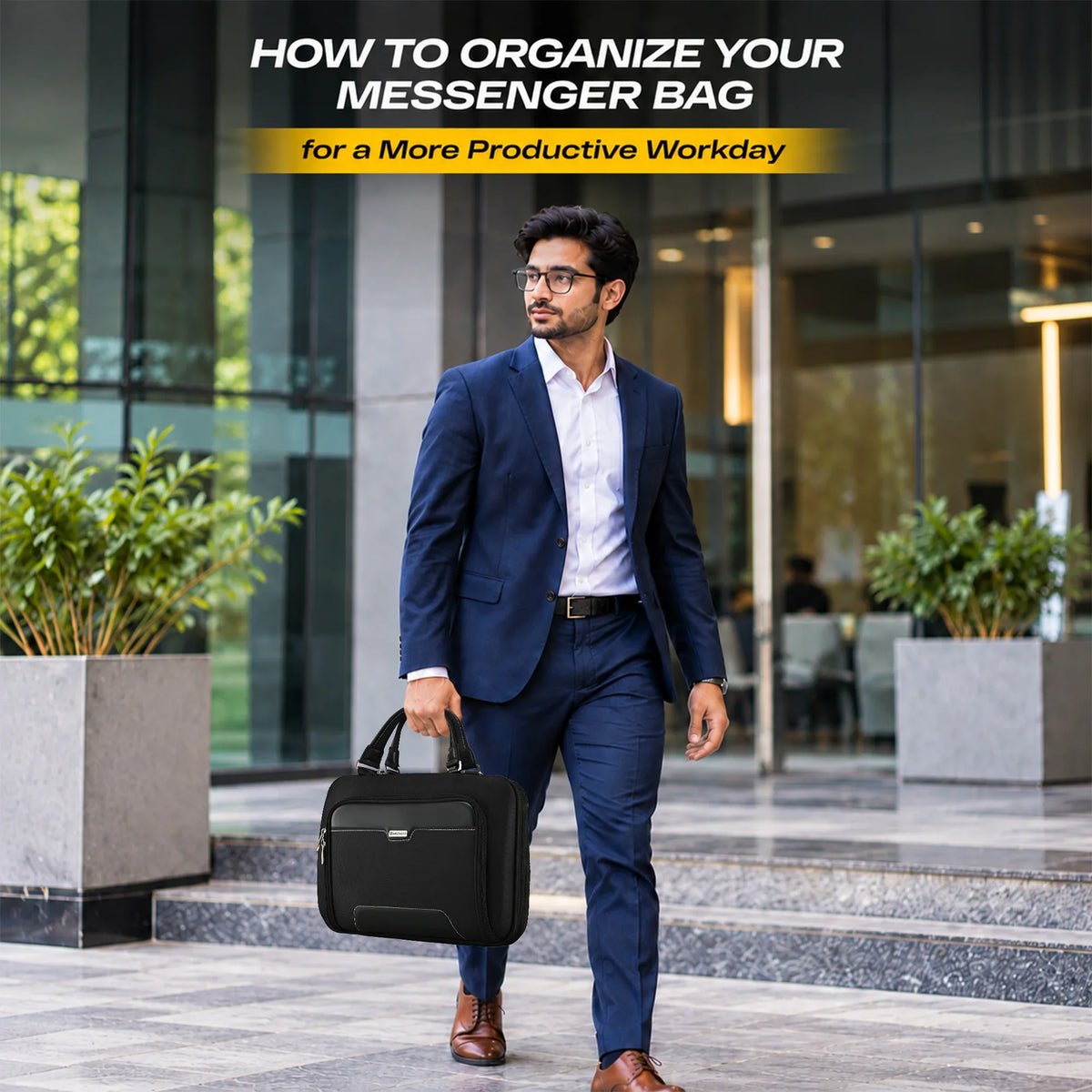 How to Organize Your Messenger Bag for a More Productive Workday