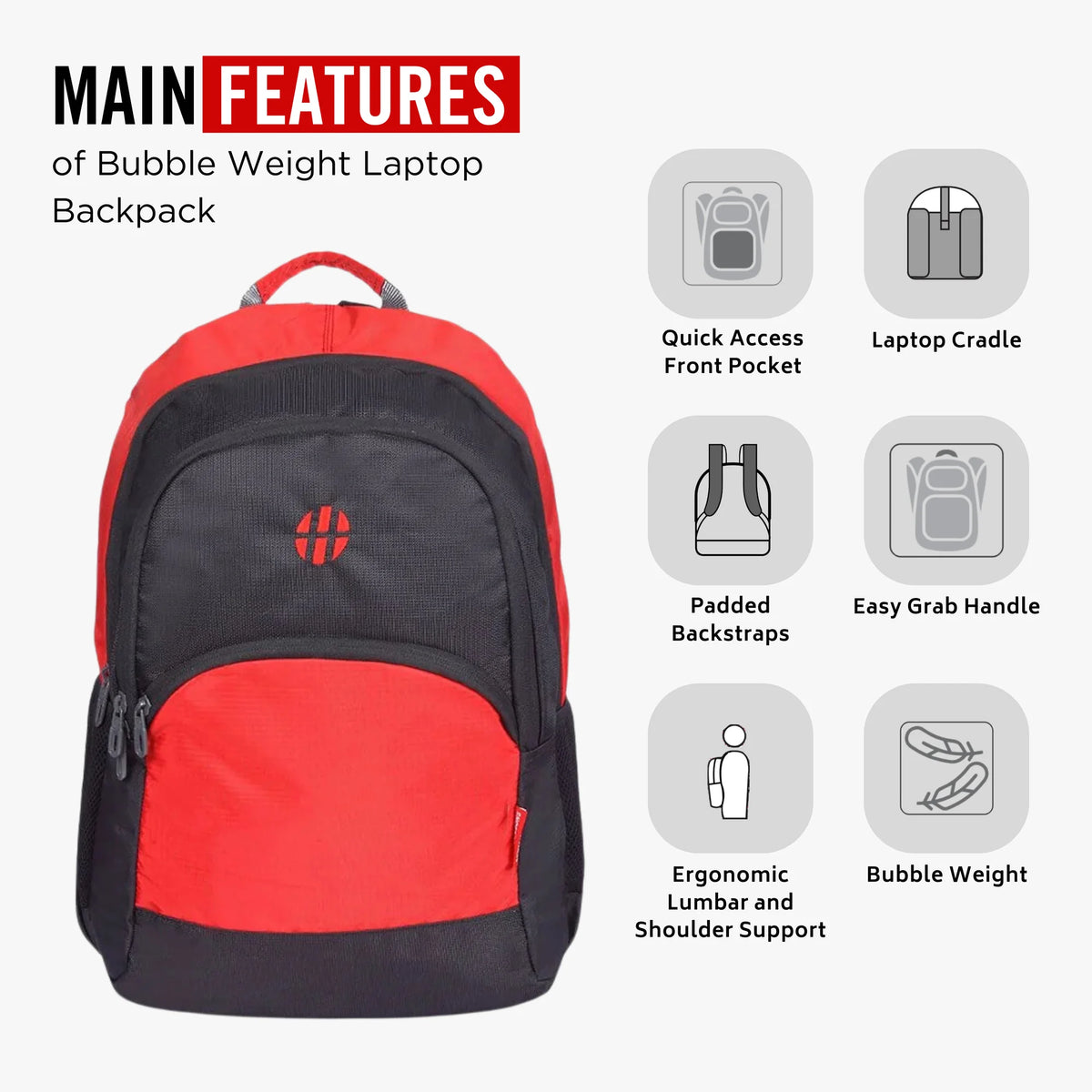 SUPER EG - Casual Laptop Backpack