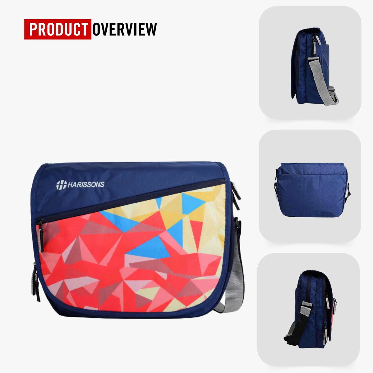 Mosaic 17L Graphic Printed Casual Messenger