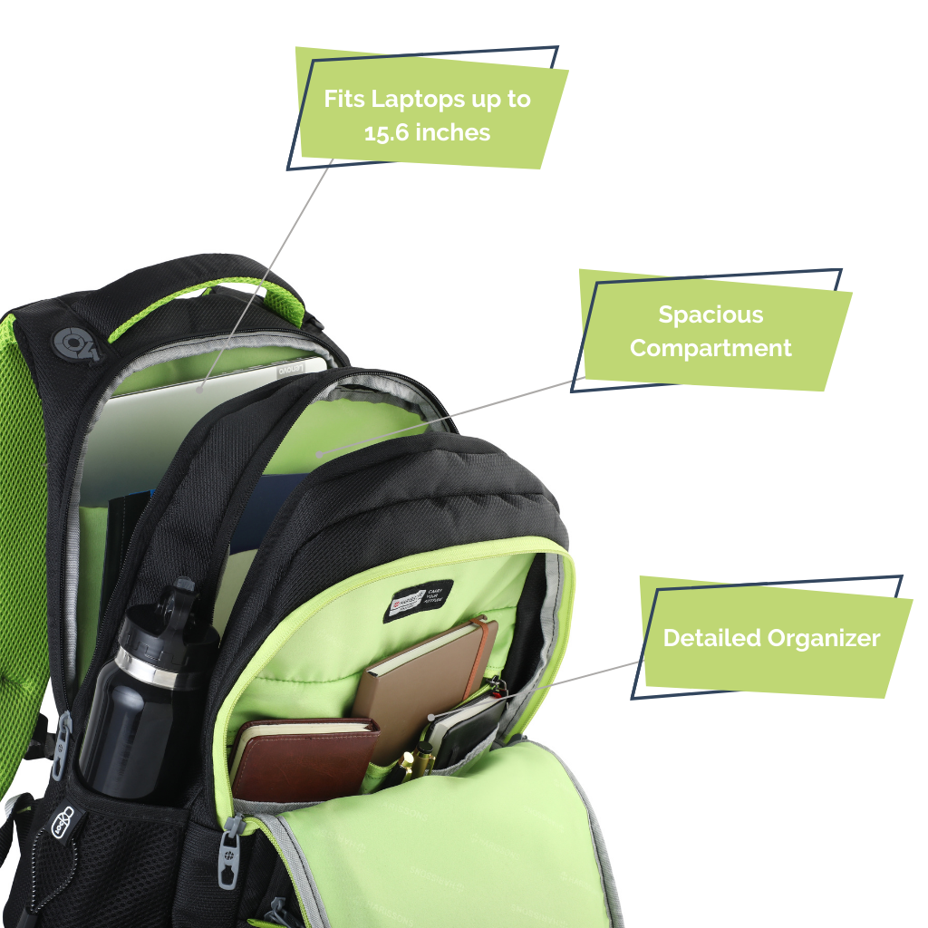 SPINDLE Q4 - Casual Laptop Backpack Harissons Bags