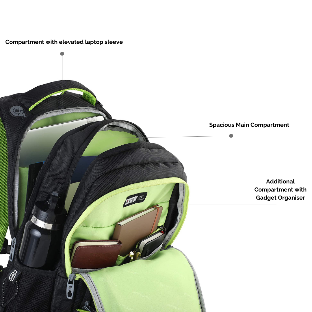 SPINDLE Q4 - Casual Laptop Backpack Harissons Bags
