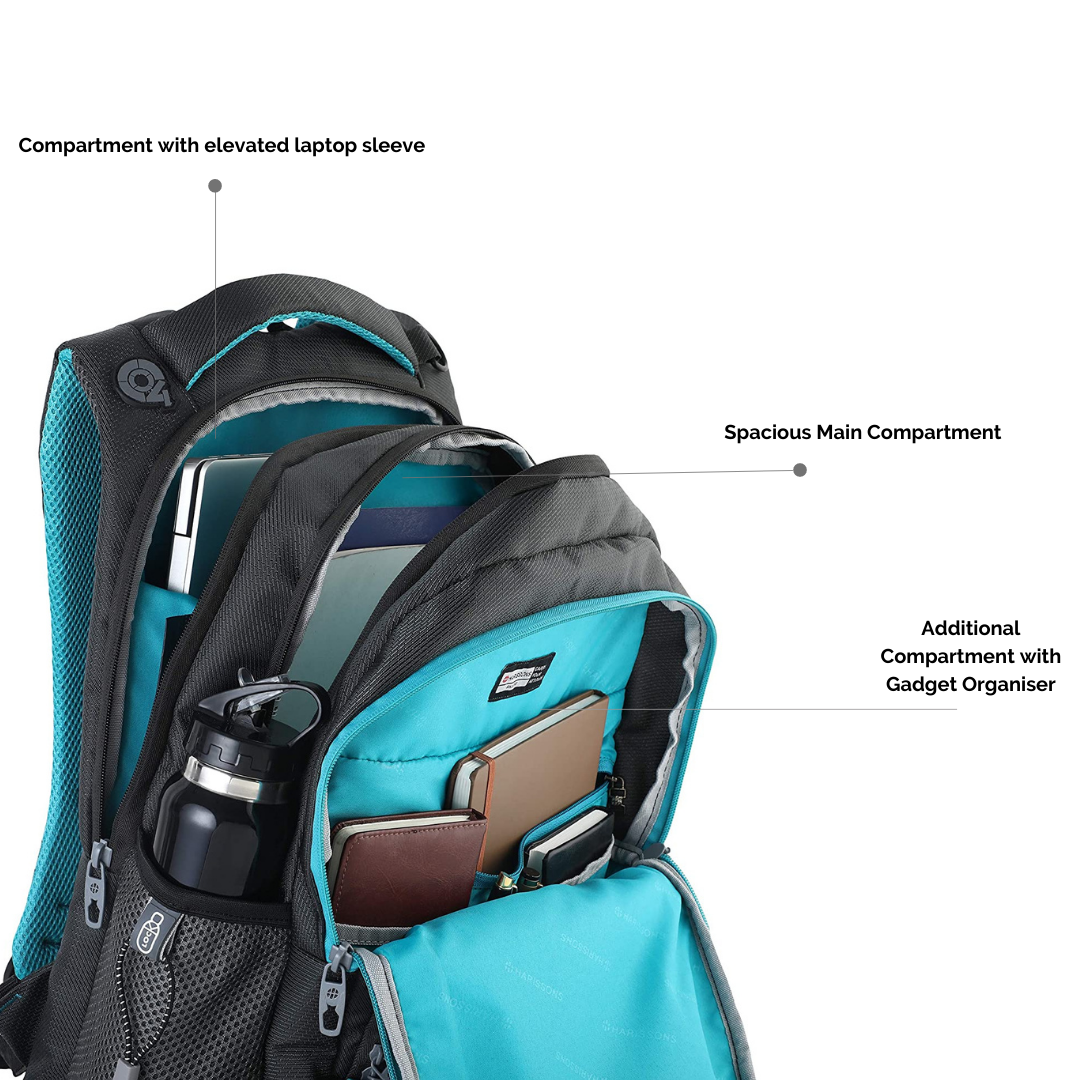 SPINDLE Q4 - Casual Laptop Backpack Harissons Bags
