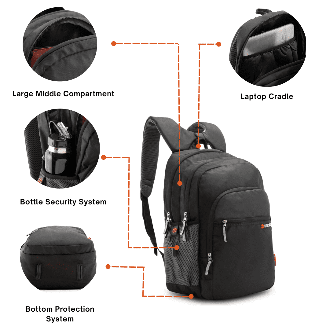 BRAVO DX - Casual Laptop Backpack Harissons