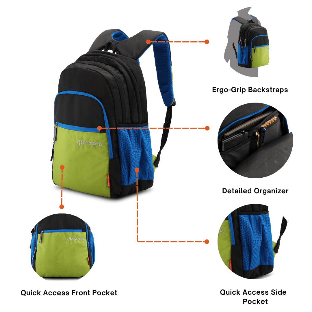 BRAVO DX - Casual Laptop Backpack Harissons