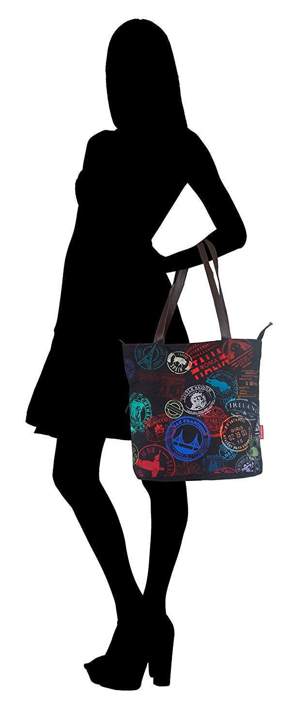 Nomad Tote Womens Designer Printed Handbags for Shopping Travel Fashion Harissons