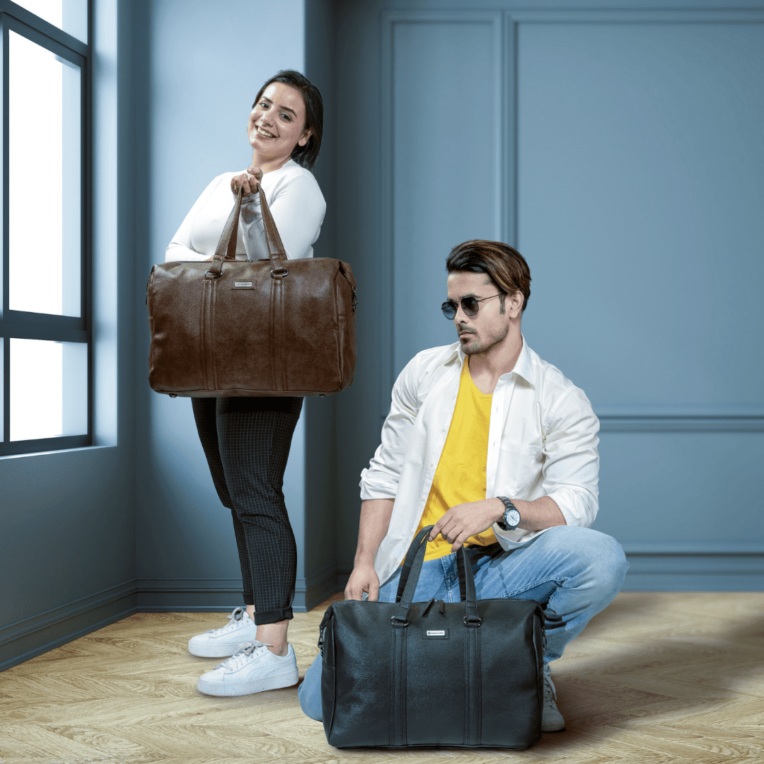 VIKTOR - Travel Bags (Vegan Leather Duffel) Harissons Bags