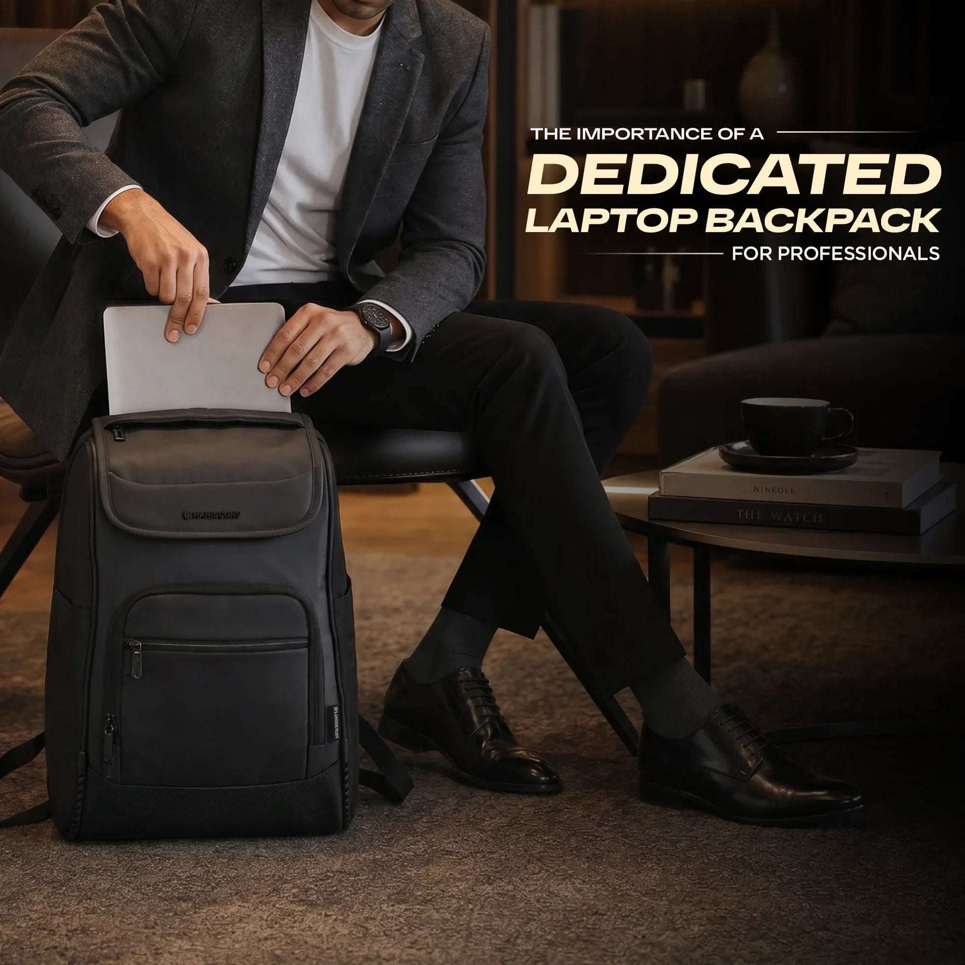 are laptop backpacks professional Pro Executive Backpack 2024, Chocolate Leather / No, thanks. by WaterField Designs, Leather Laptop Backpack, Mens Leather Laptop Backpack Stands upright The Importance of a Dedicated