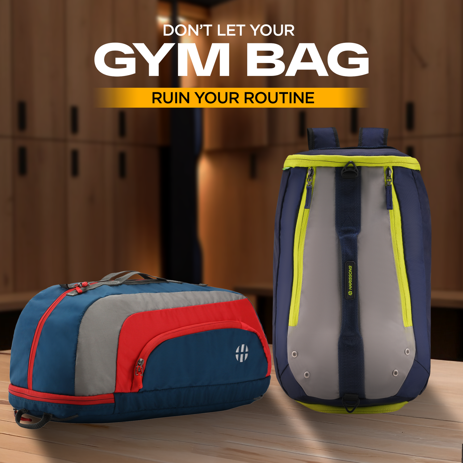 Your Gym Bag Is Ruining Your Routine—Here’s How   to Fix It