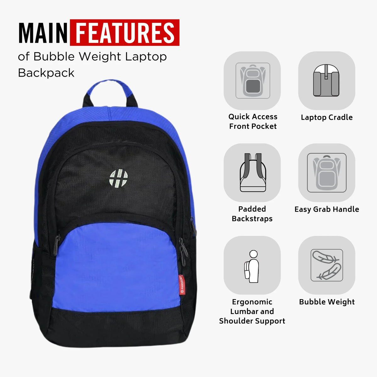 SUPER EG - Casual Laptop Backpack