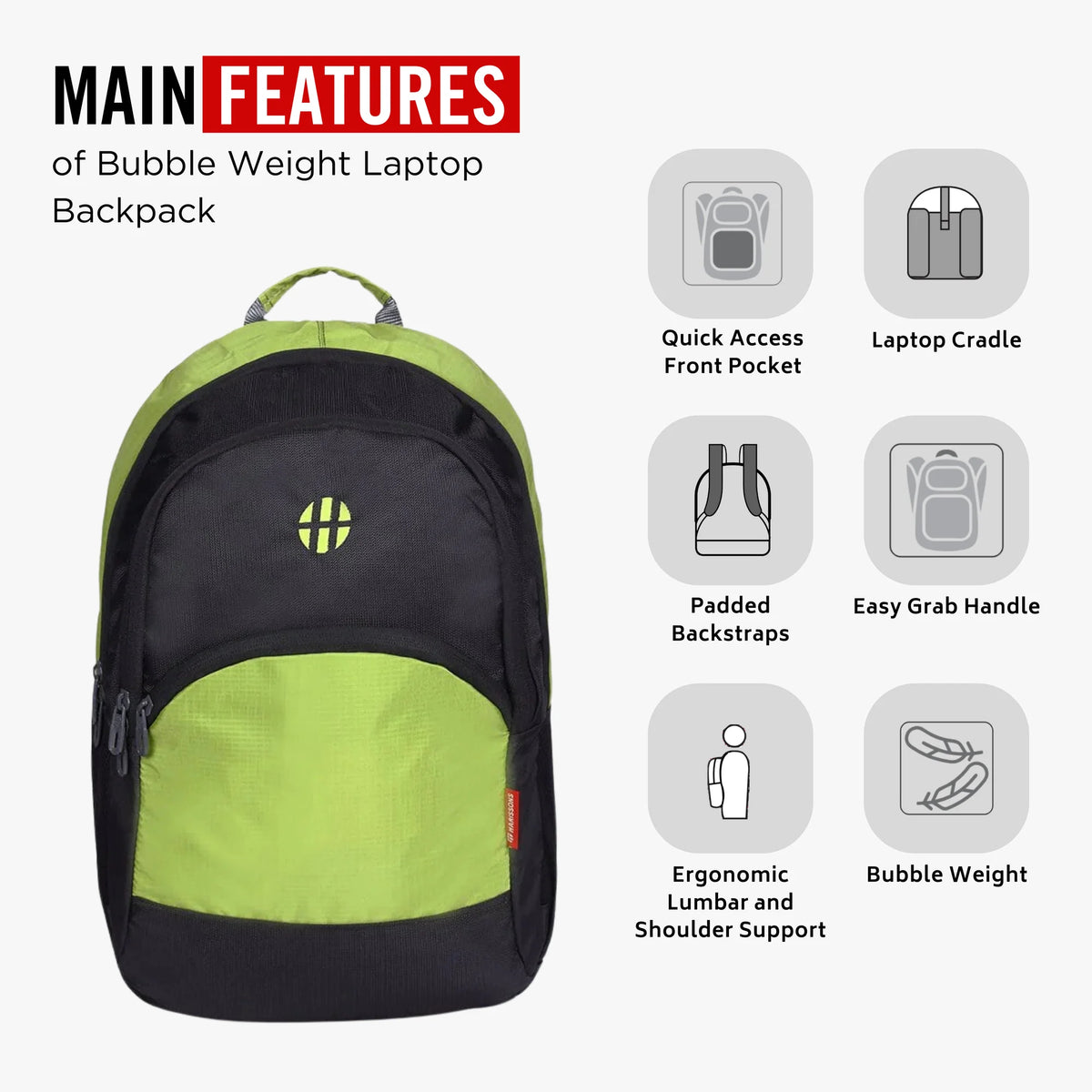 SUPER EG - Casual Laptop Backpack