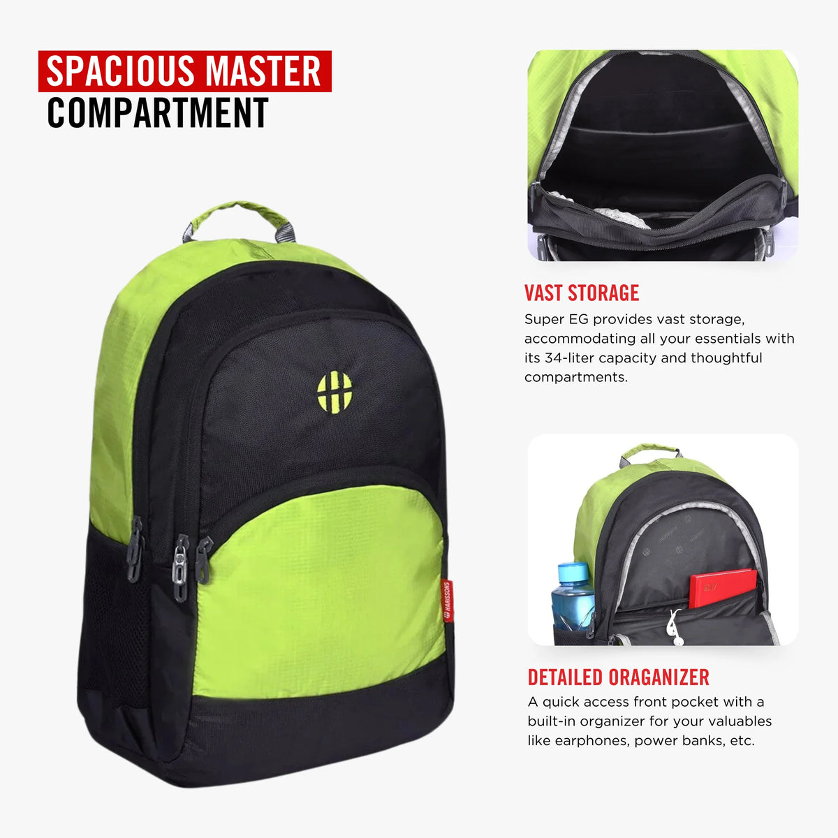SUPER EG - Casual Laptop Backpack