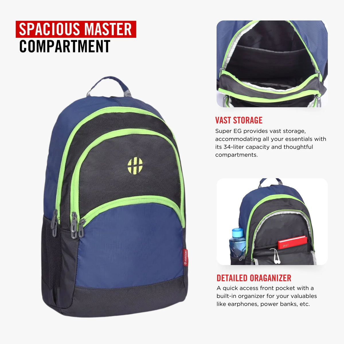 SUPER EG - Casual Laptop Backpack