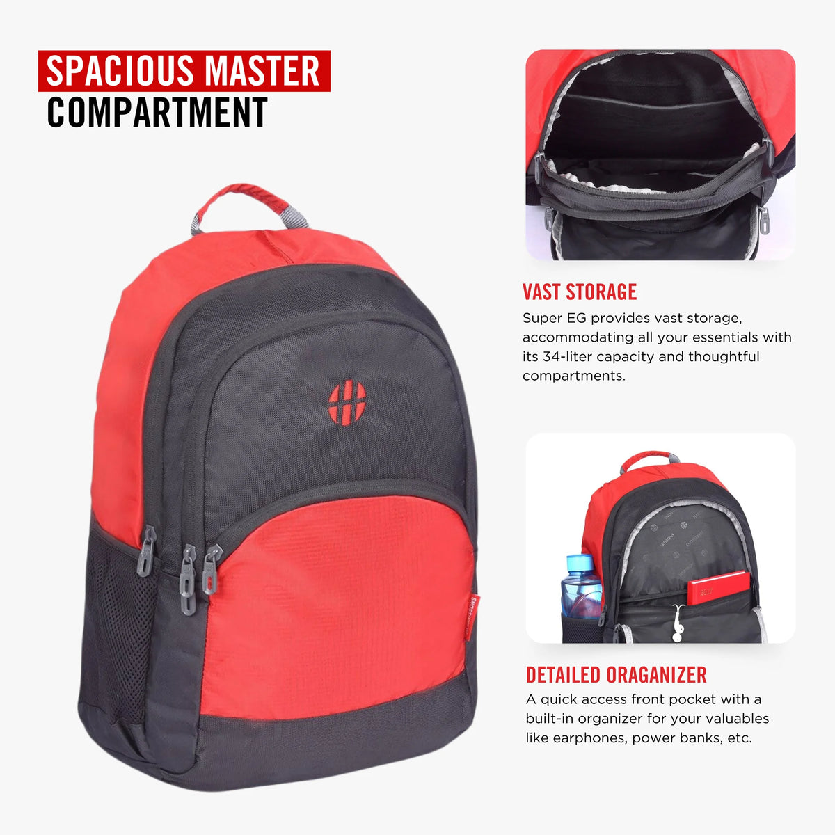 SUPER EG - Casual Laptop Backpack