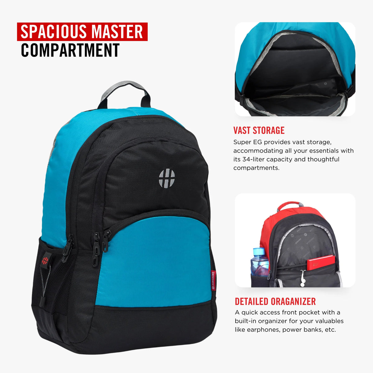 SUPER EG - Casual Laptop Backpack