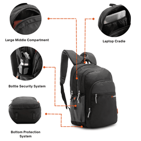BRAVO DX - Casual Laptop Backpack Harissons