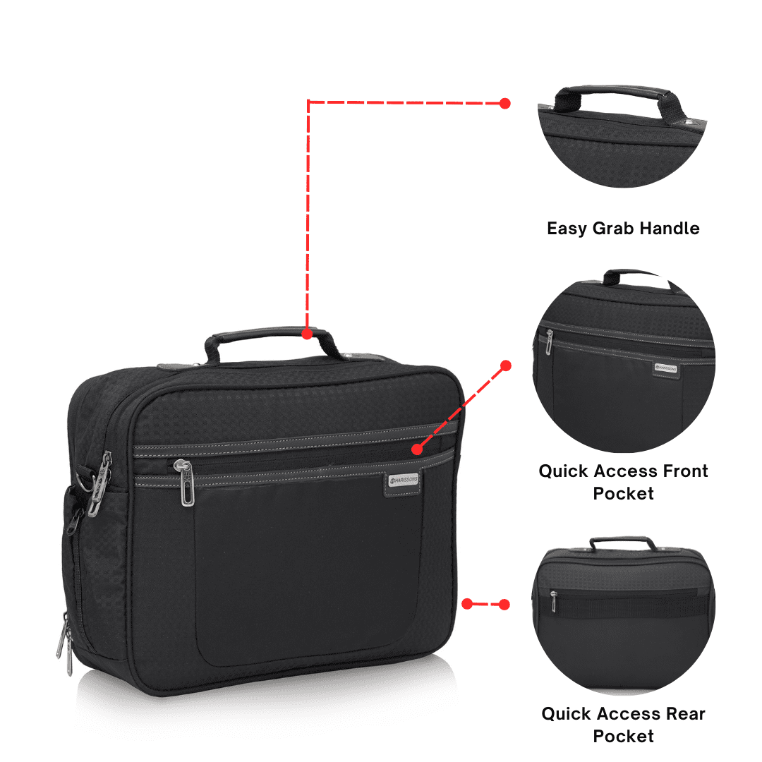 Semblant Small 14" Laptop Messenger Bag Harissons Bags