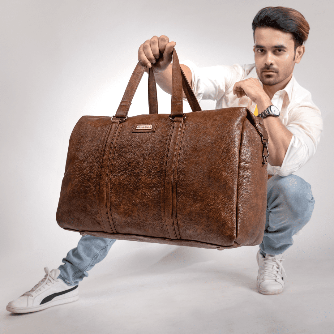 VIKTOR - Travel Bags (Vegan Leather Duffel) Harissons Bags